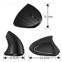Souris Verticale Gaucher Ergonomique Filaire ErgoPad – Soulagement Immédiat des Douleurs