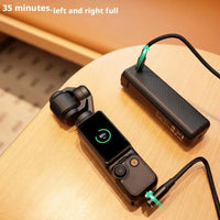 For Osmo POCKET 3 Pocket Camera Accessories 5000mAh Large Capacity Mobile Power Bank Battery Life Controller USB Digital Display