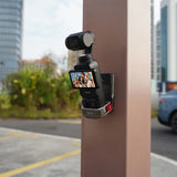 BRDRC Magnetic Mount for DJI OSMO Pocket 3 Clip Holder Mount Cycling/V-log/Multifunctional Desktop Base Camera Accessories