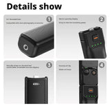 For Osmo POCKET 3 Pocket Camera Accessories 5000mAh Large Capacity Mobile Power Bank Battery Life Controller USB Digital Display