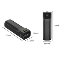 For Osmo POCKET 3 Pocket Camera Accessories 5000mAh Large Capacity Mobile Power Bank Battery Life Controller USB Digital Display