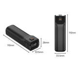 For Osmo POCKET 3 Pocket Camera Accessories 5000mAh Large Capacity Mobile Power Bank Battery Life Controller USB Digital Display
