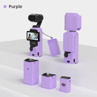 Case for DJI OSMO Pocket 3 Silicone Protective Cover Anti-Scratch Lens Cap Protector for Pocket3 Case Camera Shell Accessories