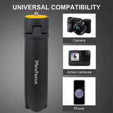 OSMO Mobile 3/OM 4 Tripod Stand,Mini Tripod w 1/4'' Screw for DJI OSMO Mobile 4 3 2 OSMO Pocket 2 Zhiyun Smooth q 4 Q Moza Feiyu