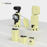 Case for DJI OSMO Pocket 3 Silicone Protective Cover Anti-Scratch Lens Cap Protector for Pocket3 Case Camera Shell Accessories