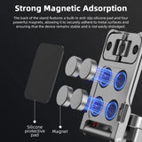 BRDRC Magnetic Mount for DJI OSMO Pocket 3 Clip Holder Mount Cycling/V-log/Multifunctional Desktop Base Camera Accessories