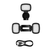 JJC Upgraded Magnetic Auxiliary Light for DJI Osmo Pocket 3 Rechargeable Selfie Mini LED Fill Light Pocket 3 Vlog Accessories