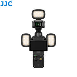 JJC Upgraded Magnetic Auxiliary Light for DJI Osmo Pocket 3 Rechargeable Selfie Mini LED Fill Light Pocket 3 Vlog Accessories